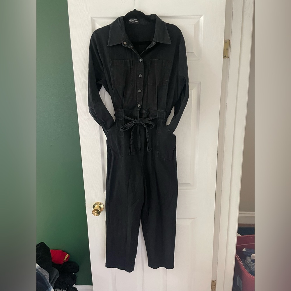 The Fifth Label Black Boiler Jumpsuit